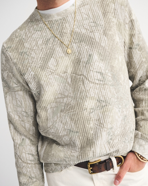 Long-Sleeve Classic Waffle Tee