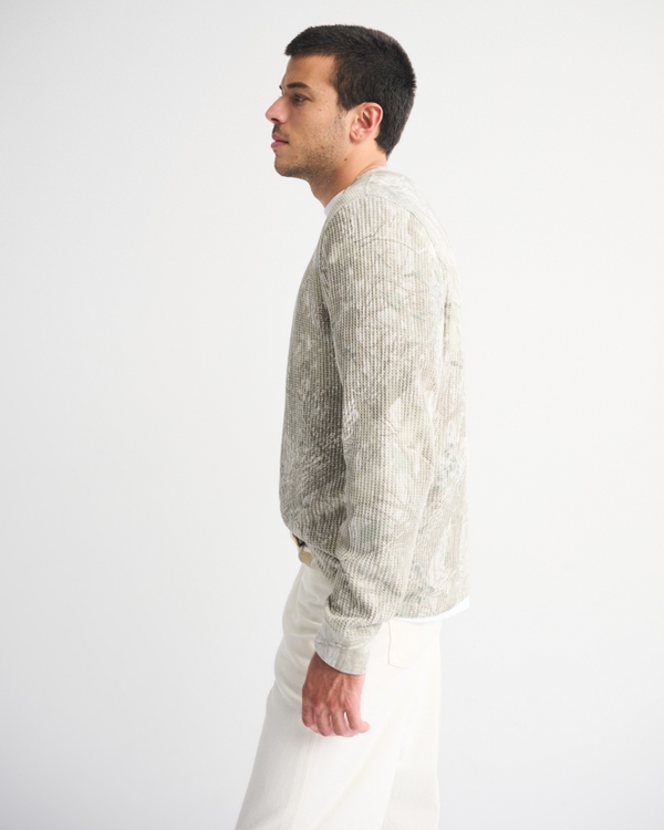 Long-Sleeve Classic Waffle Tee