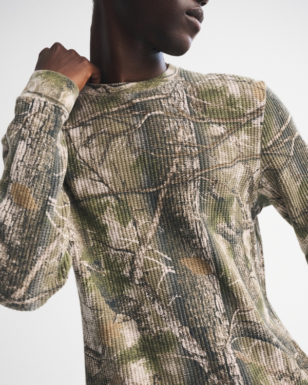 Long-Sleeve Classic Waffle Tee