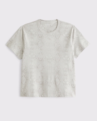 Classic Polished Cropped Tee