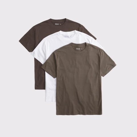 Мужские футболки Abercrombie & Fitch 3-Pack Relaxed Essential Tees