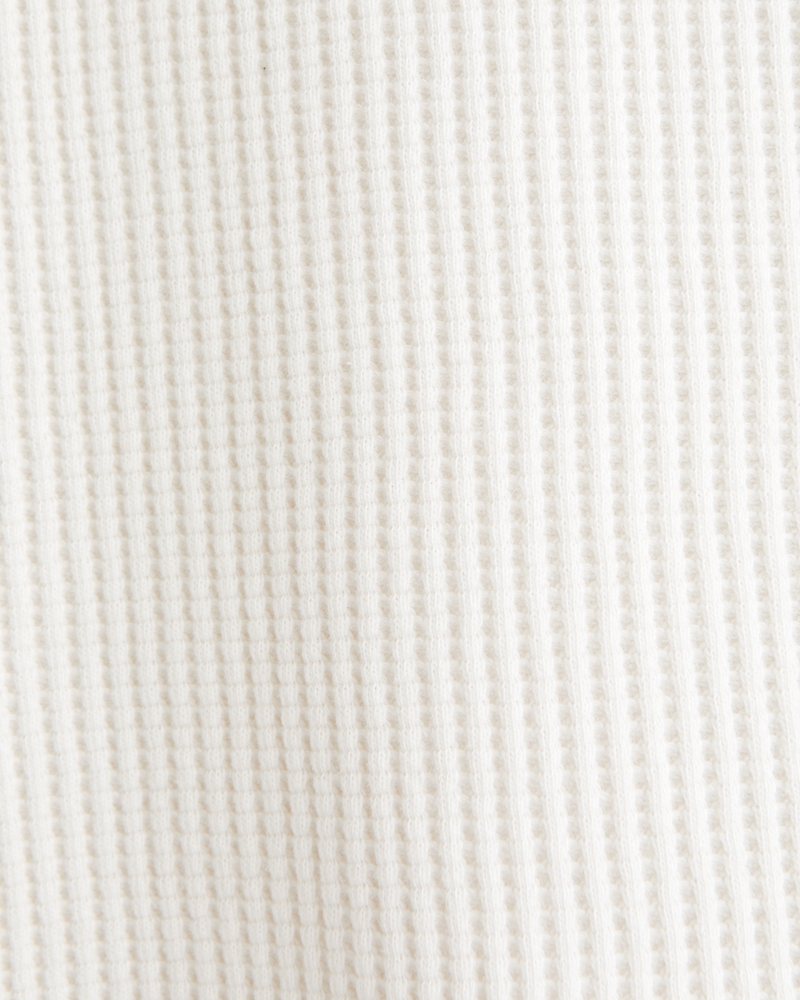Long-Sleeve Classic Waffle Henley