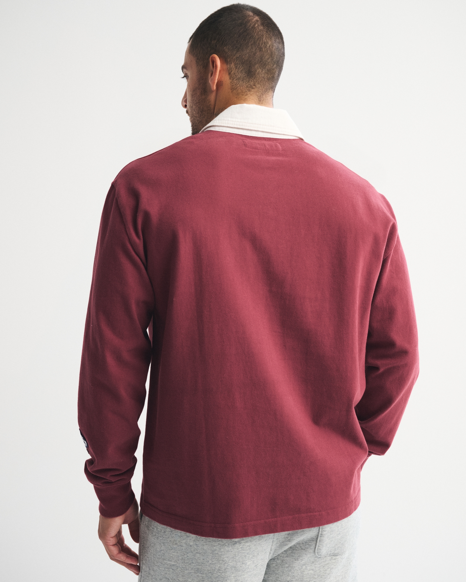 Long-Sleeve Rugby Polo