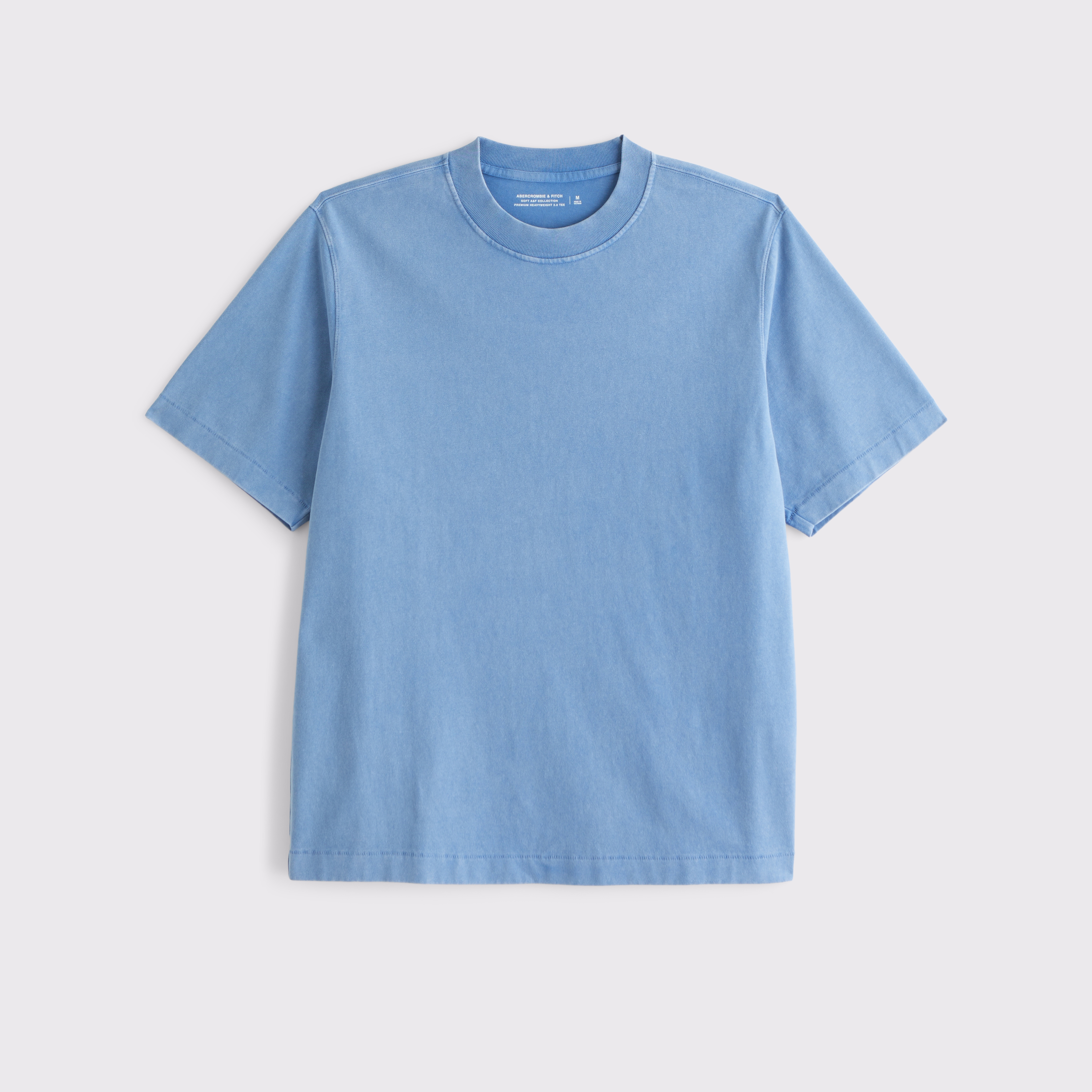 Abercrombie & Fitch Premium Heavyweight 2.0 Tee In Blue