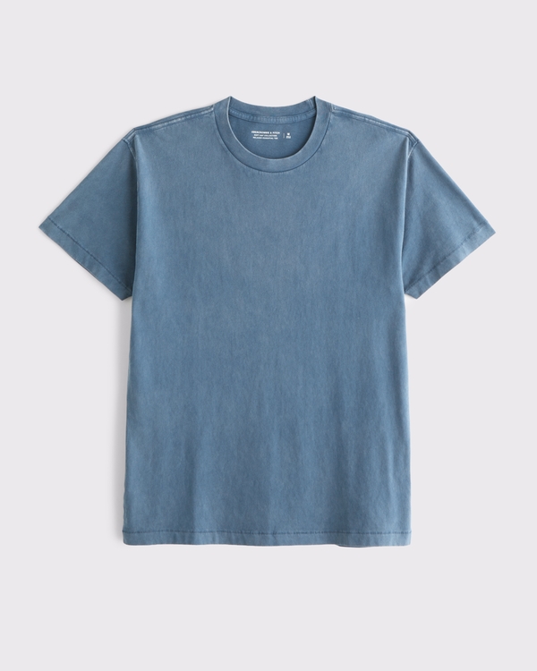 Relaxed Essential Tee, Blue Wash view 1
