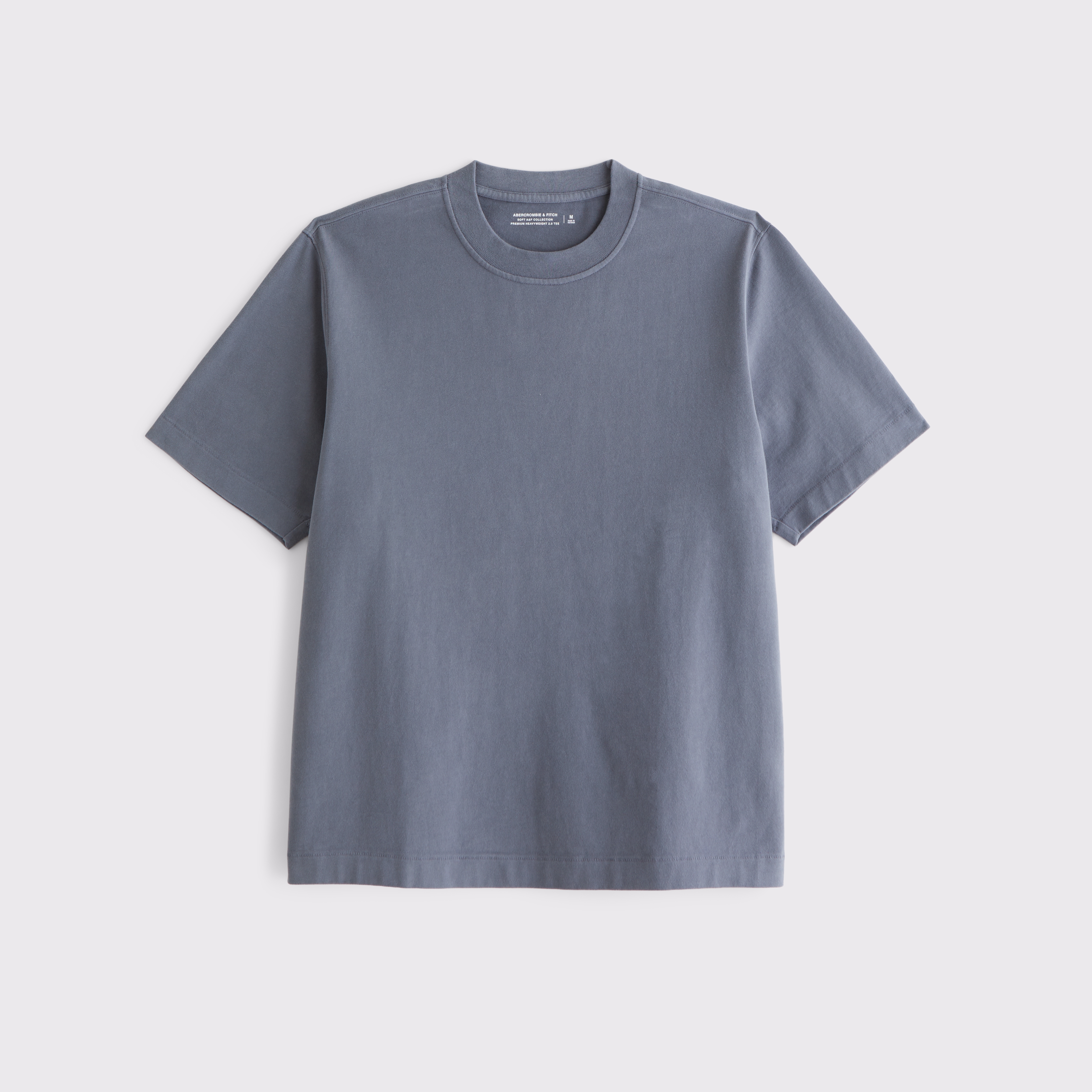 Abercrombie & Fitch Premium Heavyweight 2.0 Tee In Blue