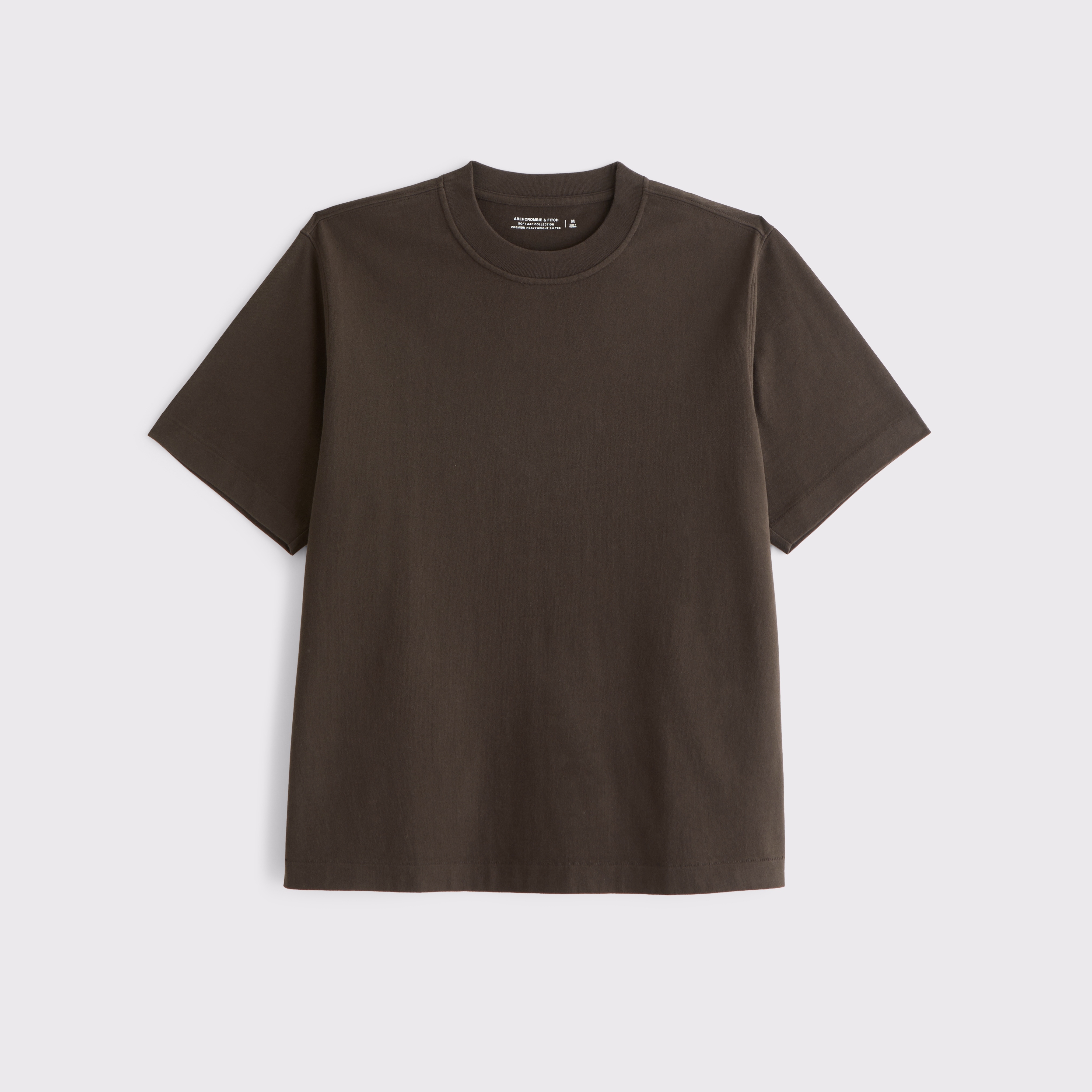 Abercrombie & Fitch Premium Heavyweight 2.0 Tee In Brown