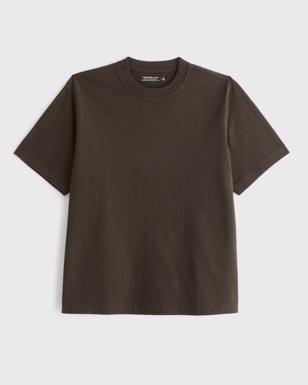 Premium Heavyweight 2.0 Tee, Dark Coffee view 1