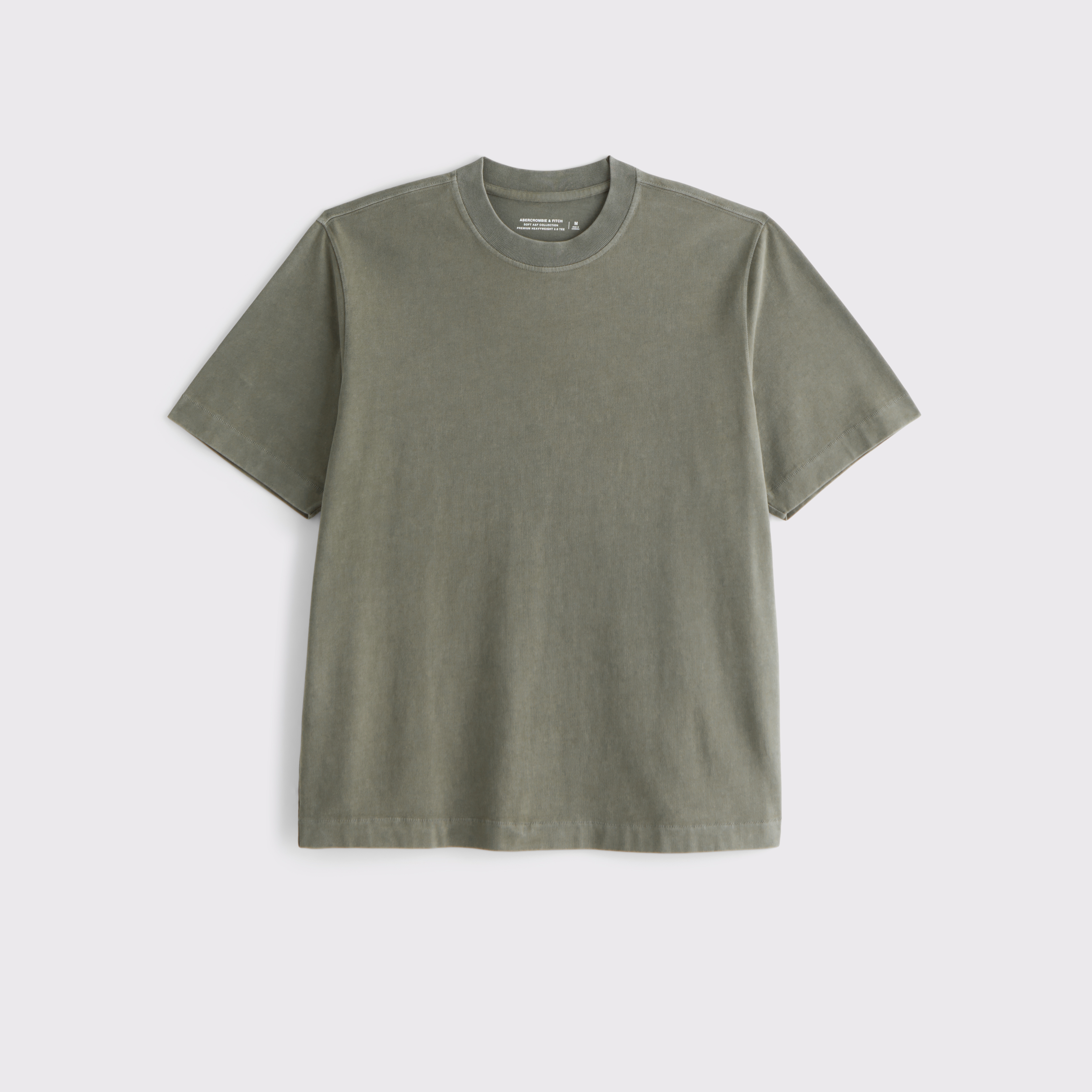 Abercrombie & Fitch Premium Heavyweight 2.0 Tee In Green