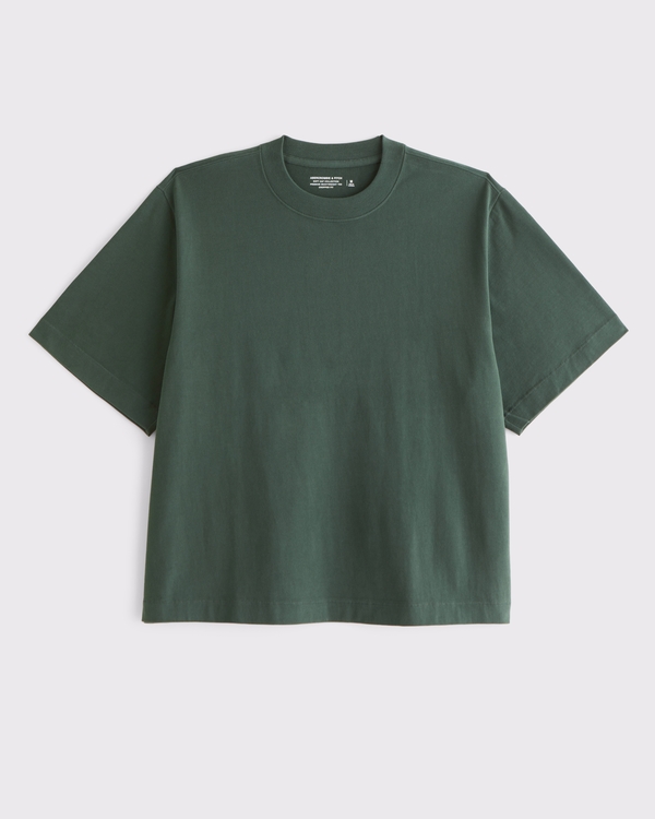 Premium Heavyweight Cropped Tee