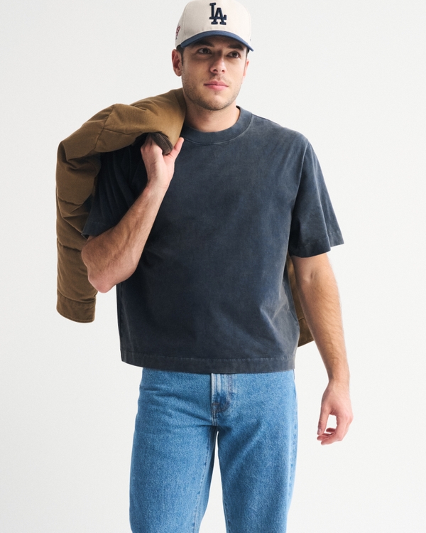 Premium Heavyweight Cropped Tee