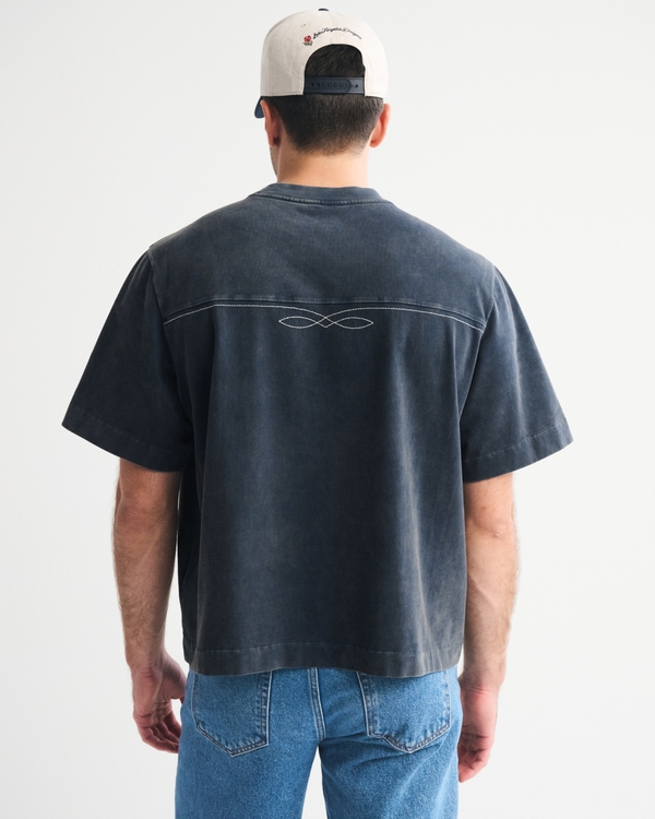 Premium Heavyweight Cropped Tee