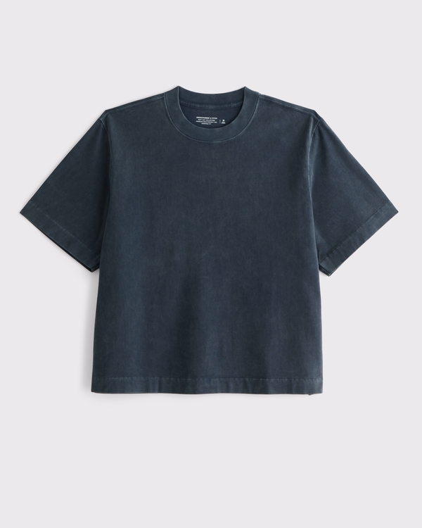 Premium Heavyweight Cropped Tee