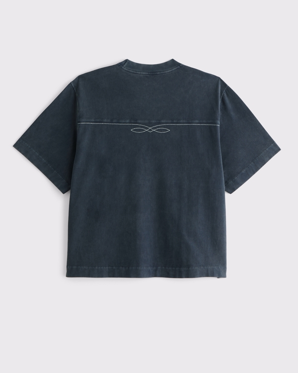 Premium Heavyweight Cropped Tee