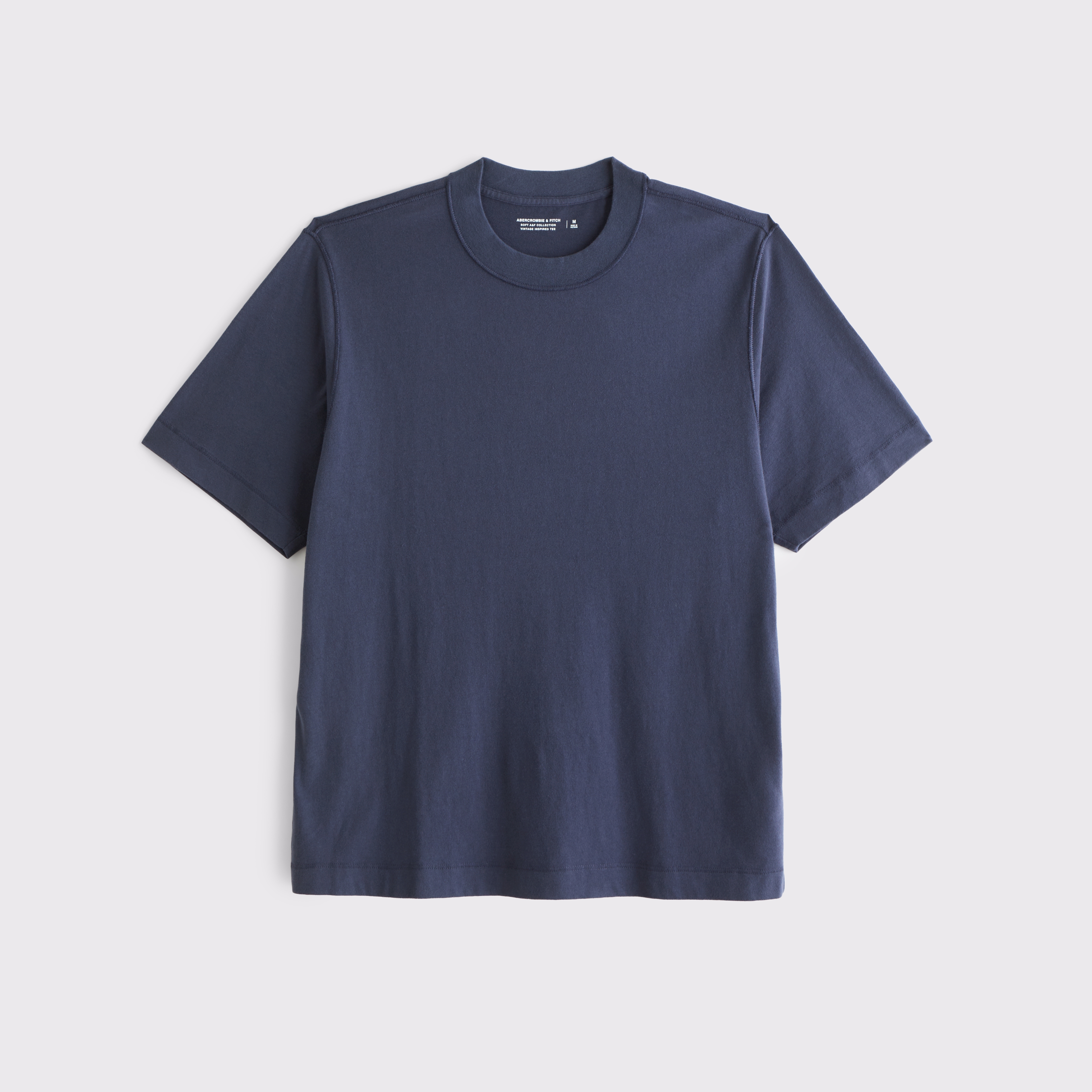 Abercrombie & Fitch Vintage-inspired Tee In Blue