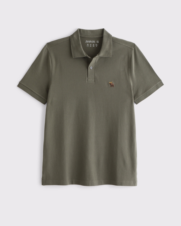 Signature Icon Don't Sweat It Polo, Green view 1