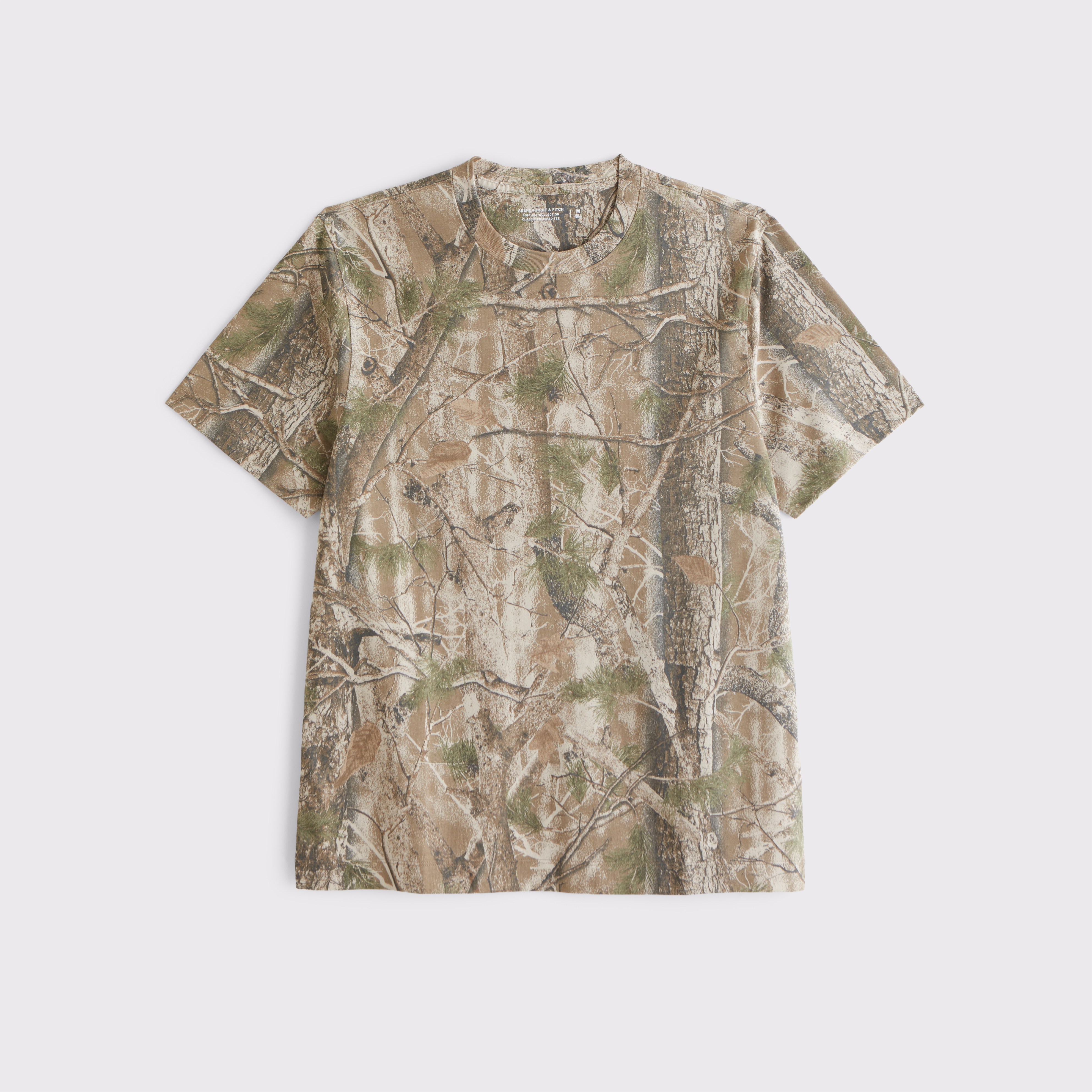 Abercrombie & Fitch Classic Polished Tee In Red