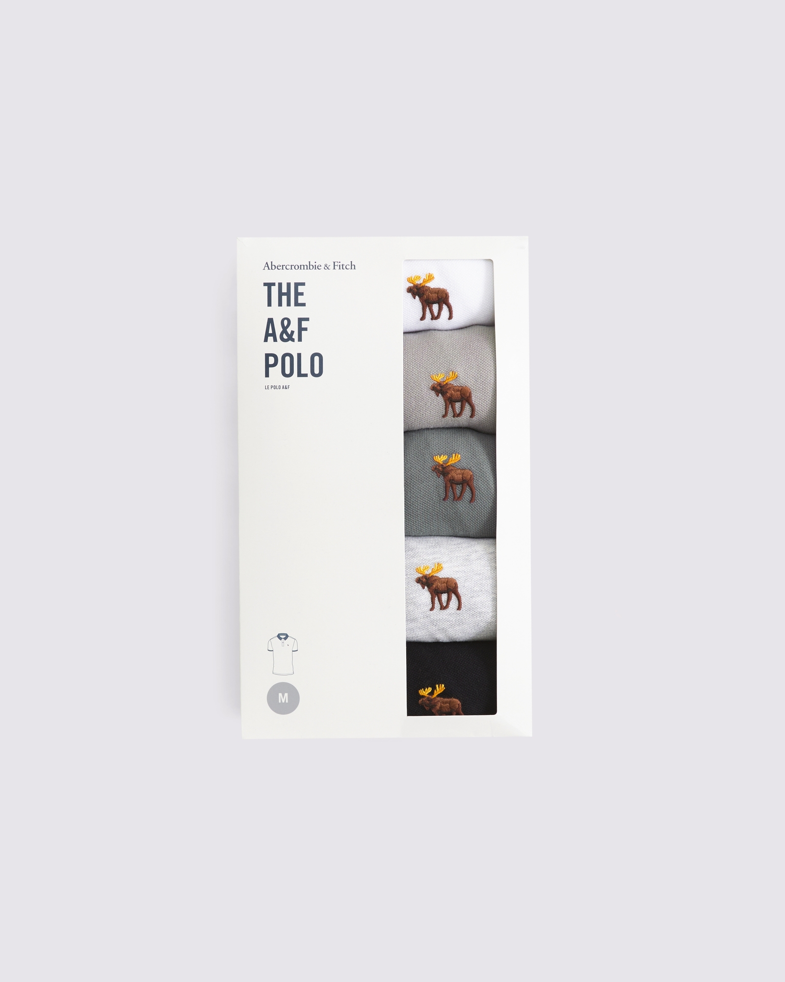 5-Pack Textured Icon Don't Sweat It Polos