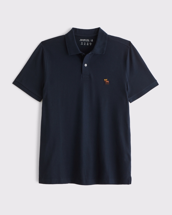 Signature Icon Don't Sweat It Polo, Deep Navy view 1