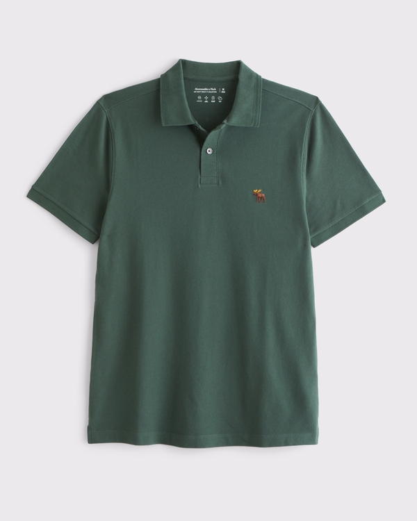 Signature Icon Don't Sweat It Polo, Forest Teal view 1