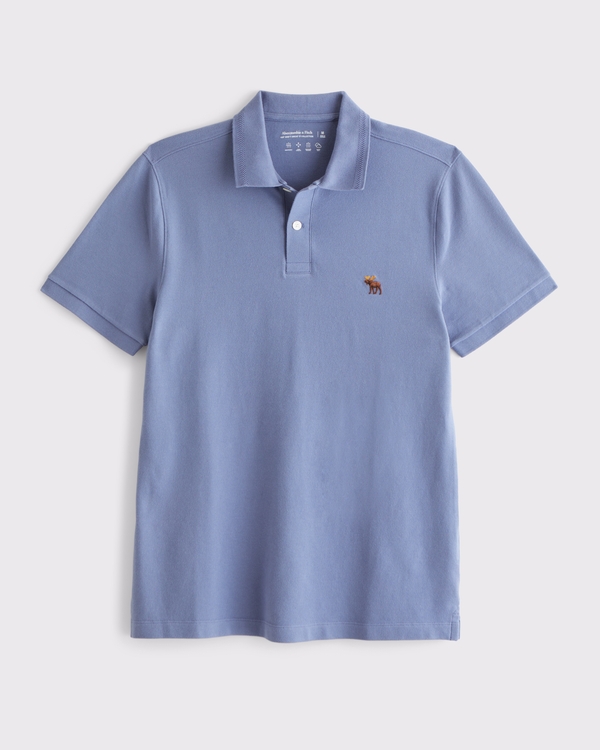 Signature Icon Don't Sweat It Polo, Blue view 1