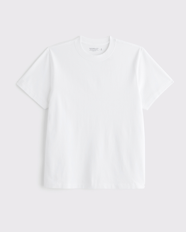Premium Heavyweight Classic Tee, White view 1