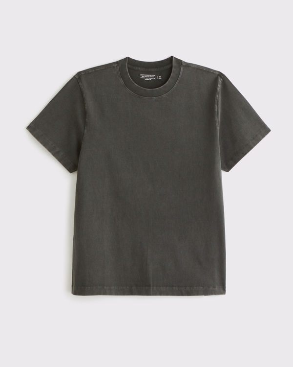 Premium Heavyweight Classic Tee, Black Wash view 1