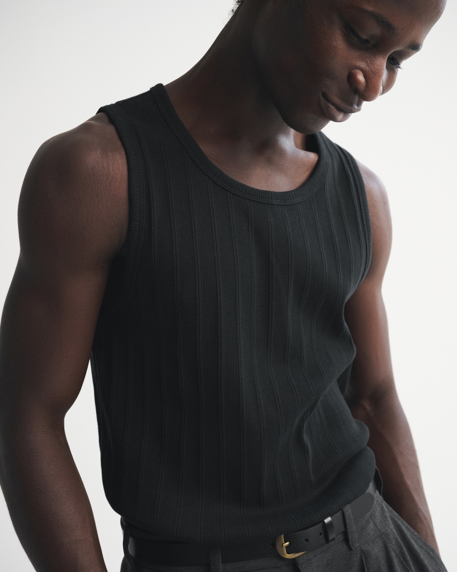 Abercrombie — Premium Ribbed Tank