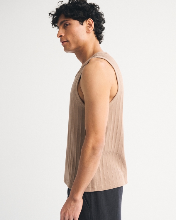 メンズ プレミアム リブ タンクトップ | メンズ セール | Abercrombie.com