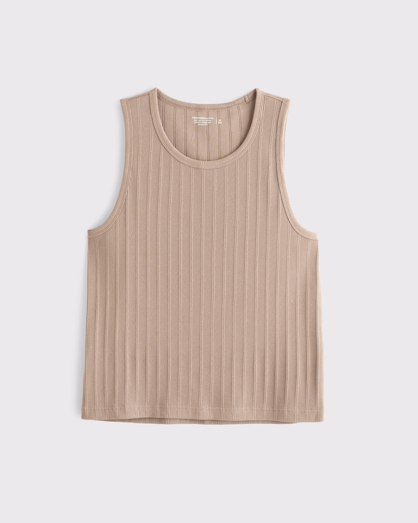 Premium Ribbed Tank view 1