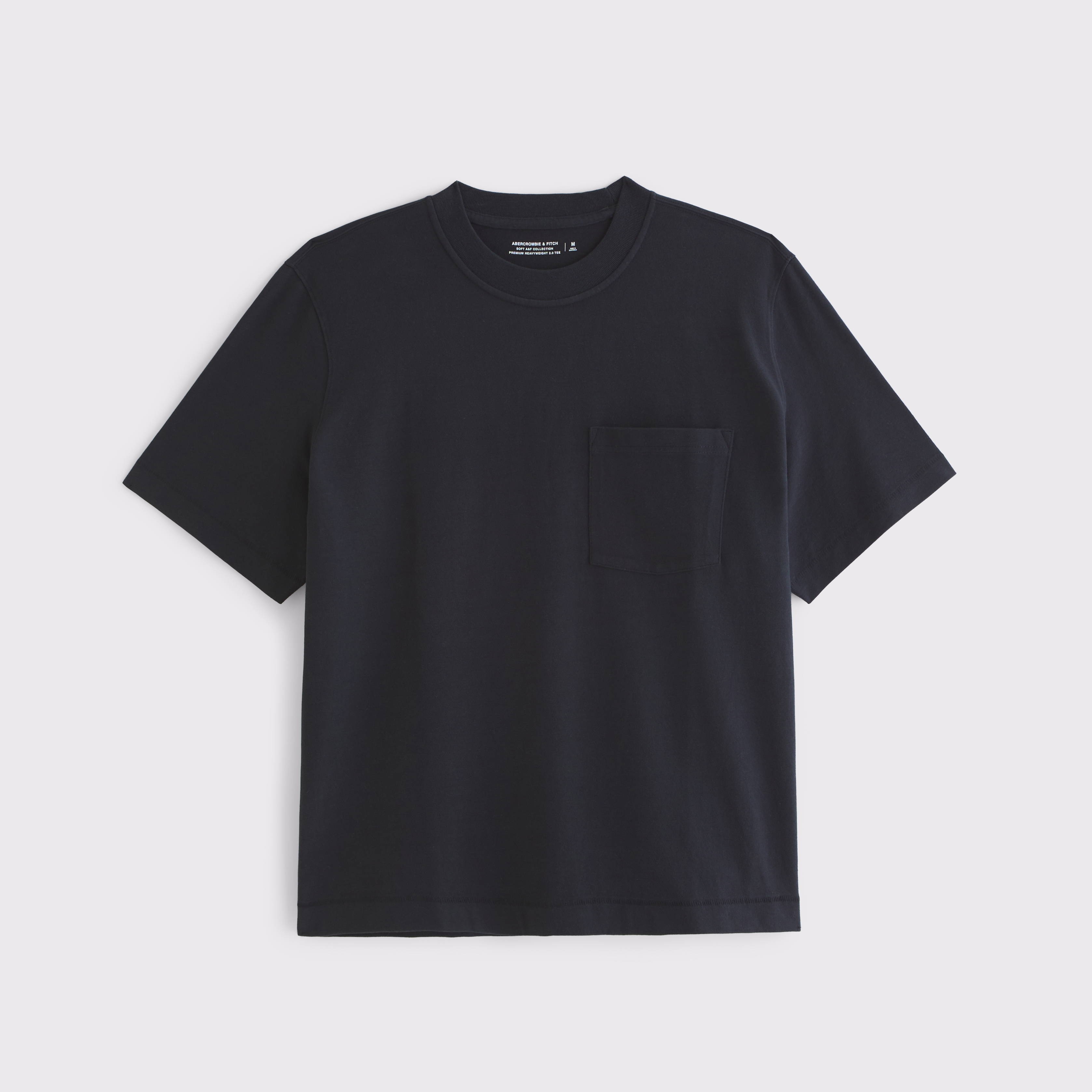 Abercrombie & Fitch Premium Heavyweight 2.0 Tee In Black