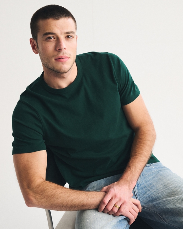 Classic Essential Tee, Dark Forest view 1