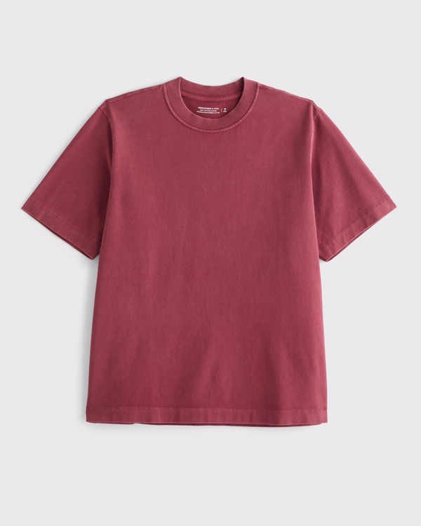 Premium Heavyweight 2.0 Tee, Red Wash view 1