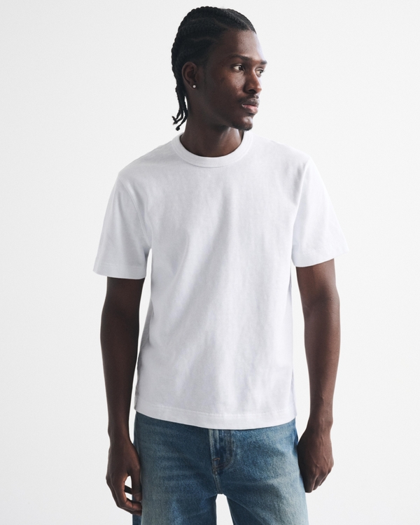 Heritage Heavyweight Tee, White view 1