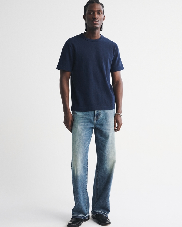 Heritage Heavyweight Tee, Deep Navy view 2