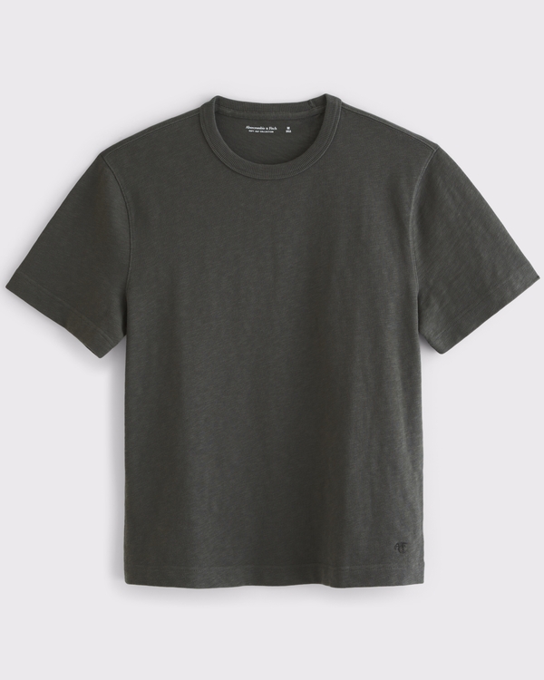 Heritage Heavyweight Tee, Gray Green view 1
