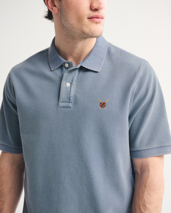 100% Cotton Pique Crest Polo
