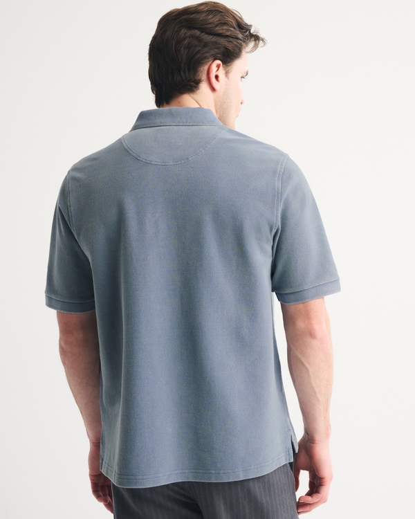 100% Cotton Pique Crest Polo