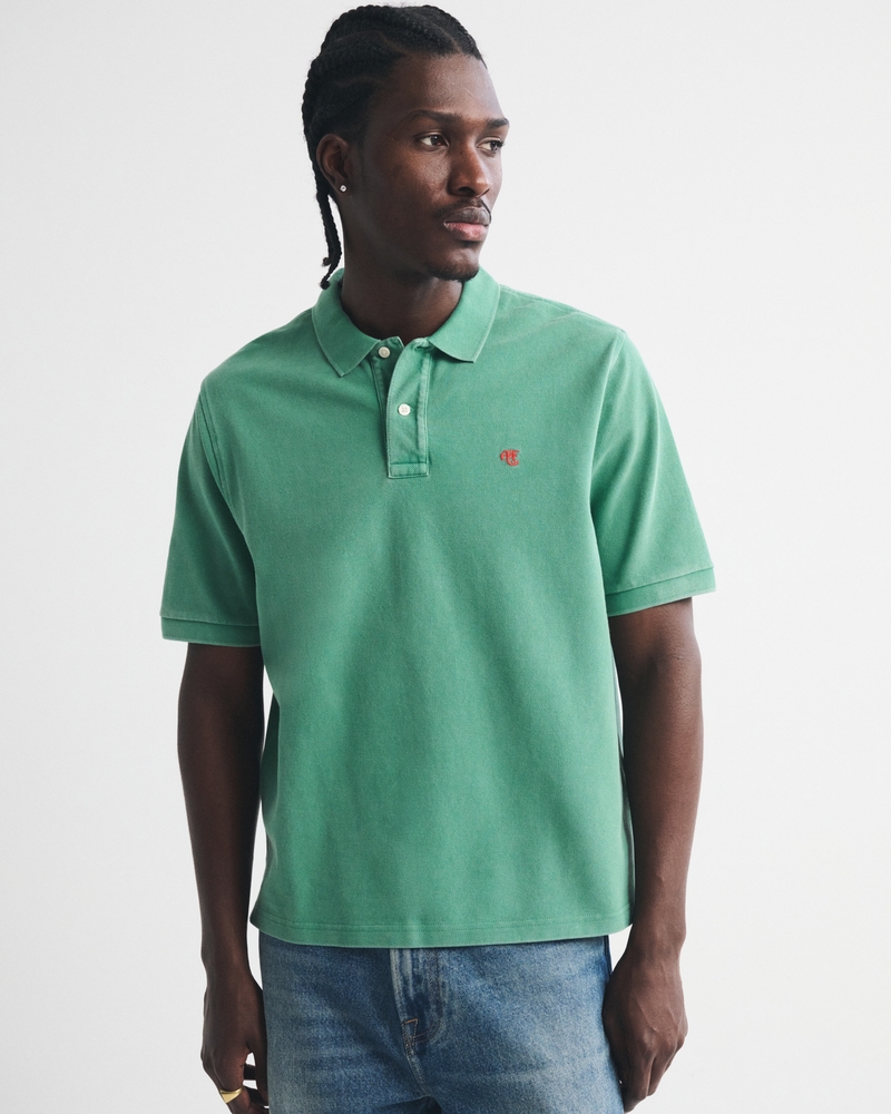 Long-Sleeve Rugby Polo