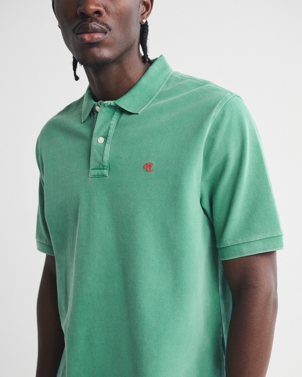 100% Cotton Pique Logo Polo