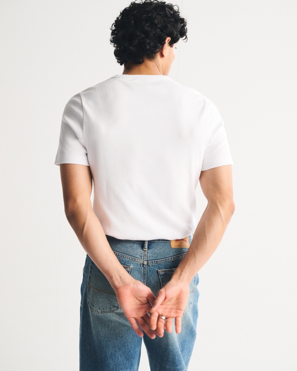 Essential Slim Ribbed Tee