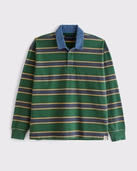 Long-Sleeve Rugby Polo