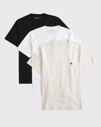 3-Pack Slim Polished Signature Icon Tees