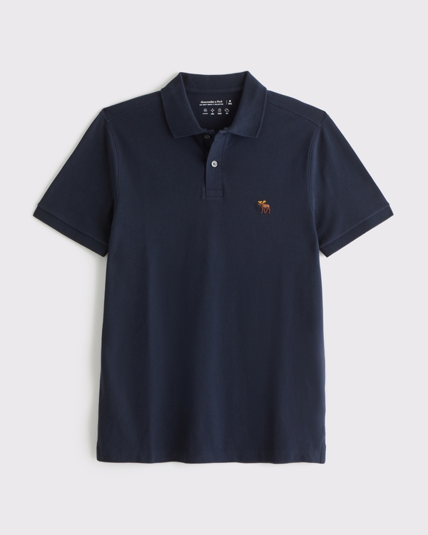Signature Icon Don't Sweat It Polo, Deep Navy view 1