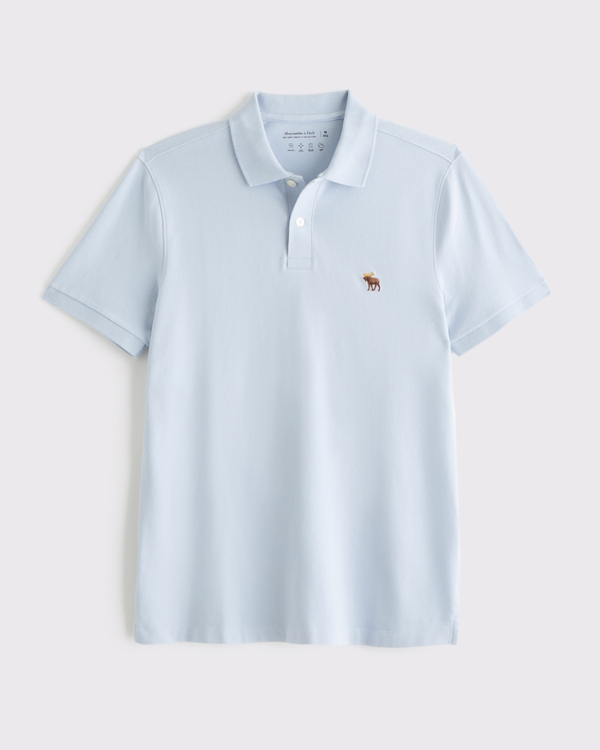 Signature Icon Don't Sweat It Polo, Light Blue view 1