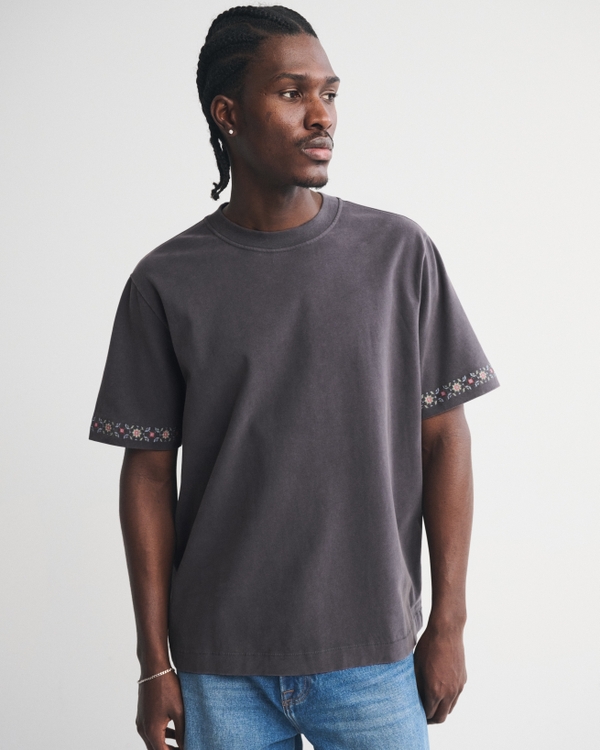 Premium Heavyweight 2.0 Tee, Dark Gray view 1