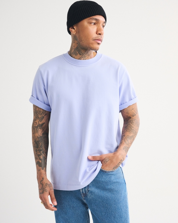 Premium Heavyweight 2.0 Tee, Light Lavender view 1