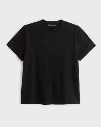 Linen-Blend Tee from Abercrombie & Fitch - $40