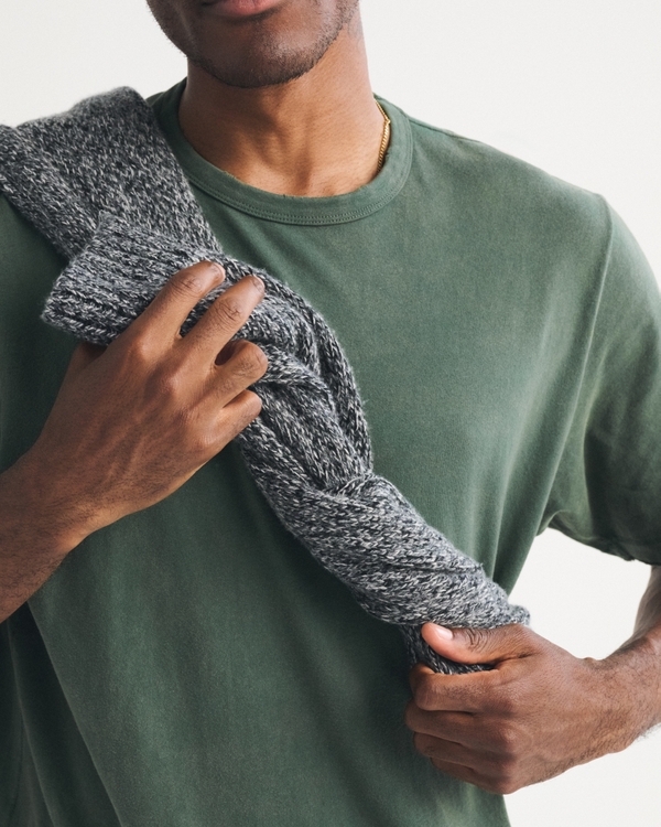 Men's Vintage-Inspired Worn-In Tee | Men's Tops | Abercrombie.com