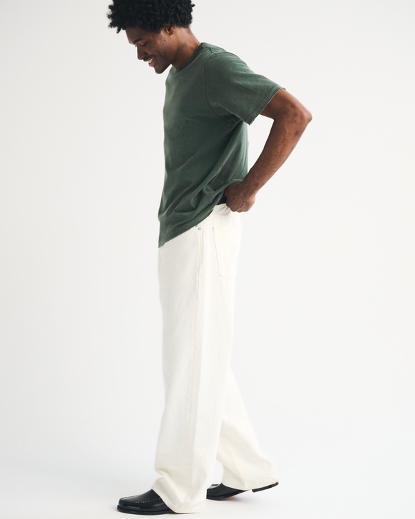 Men's Vintage-Inspired Worn-In Tee | Men's Tops | Abercrombie.com